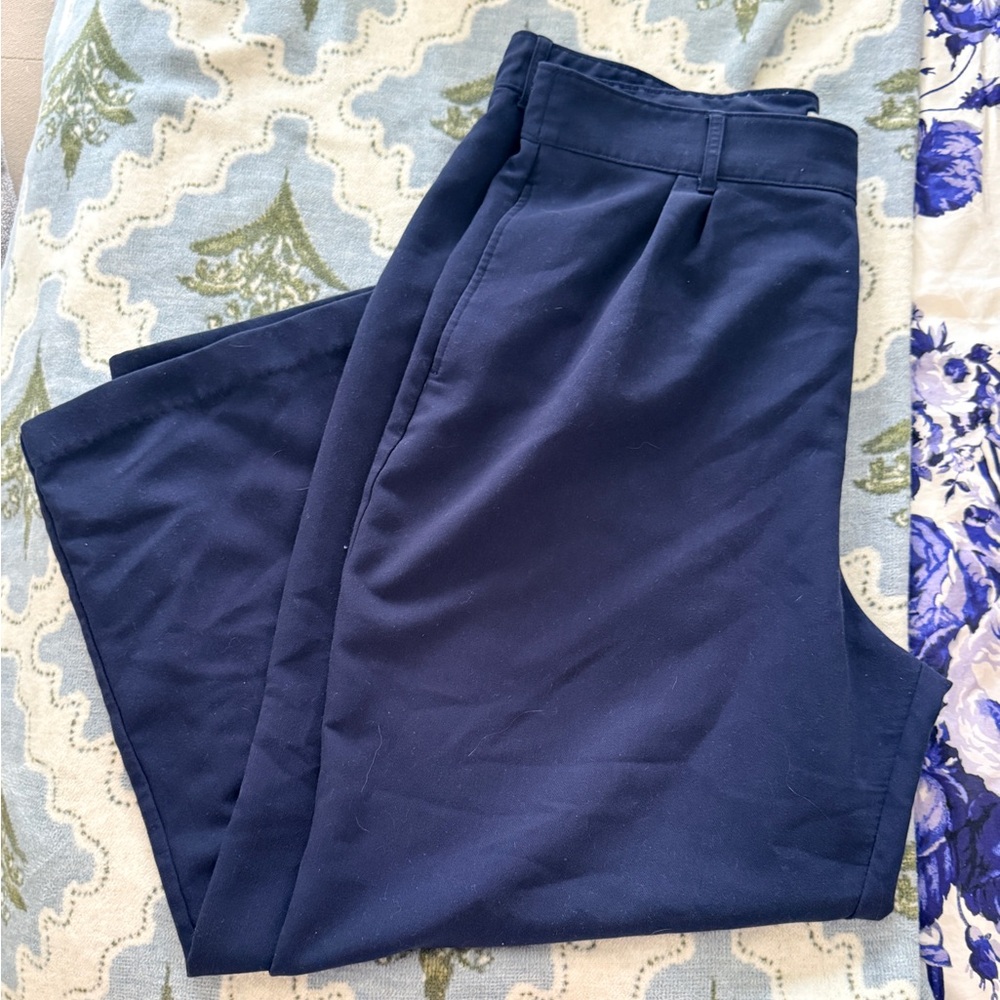 Navy A&F Dress Pants